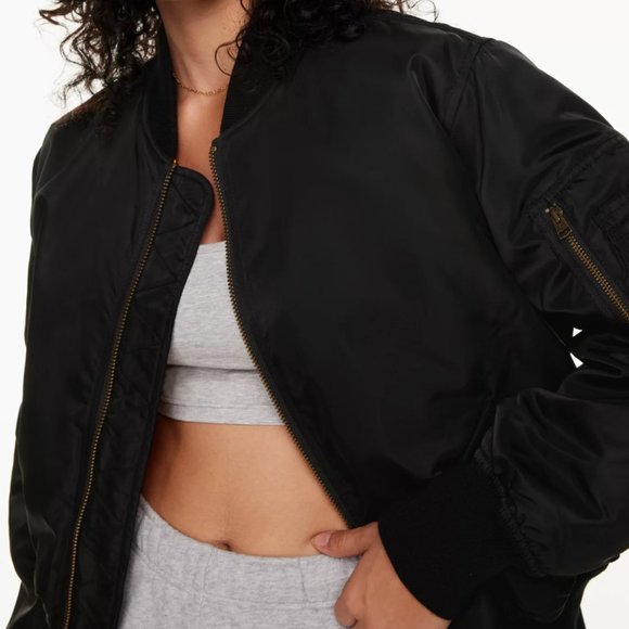 TNA Jackets & Coats Aritzia Tna Tahoe Bomber Jacket Nwot Poshmark
